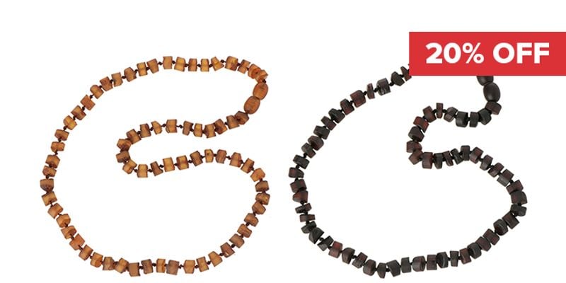 20% Off Baltic Amber Teething Necklace Range Cover Image